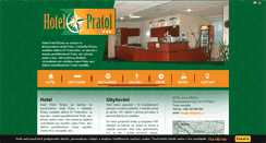 Desktop Screenshot of hotelpratol.cz