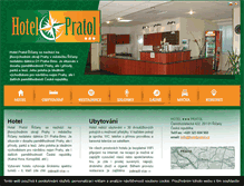 Tablet Screenshot of hotelpratol.cz